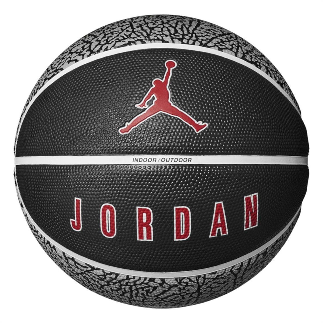 NİKE JORDAN PLAYGROUND 2.0 8P DEFLATED WOLF GREY/BLACK/WHITE/VARS Basketbol Topu Modeli UNISEX