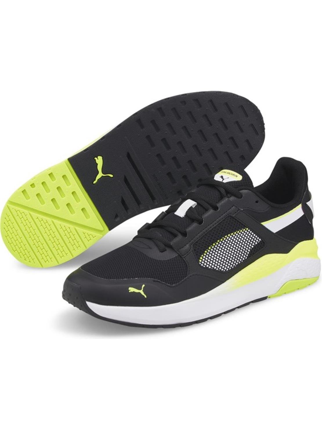 PUMA Anzarun Grid Puma Black-Puma White-Lime