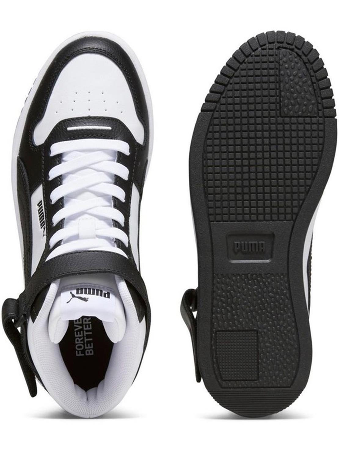 PUMA Carina Street Mid PUMA White-PUMA Black