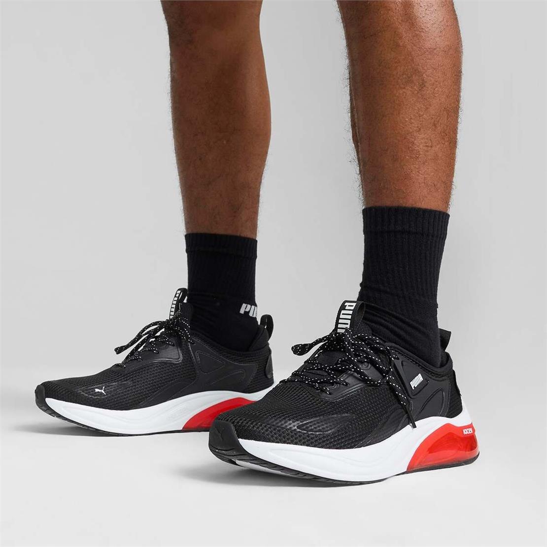 PUMA Cell Thrill-PUMA Black-For All Time Red Koşu Ayakkabısı Modeli ERKEK