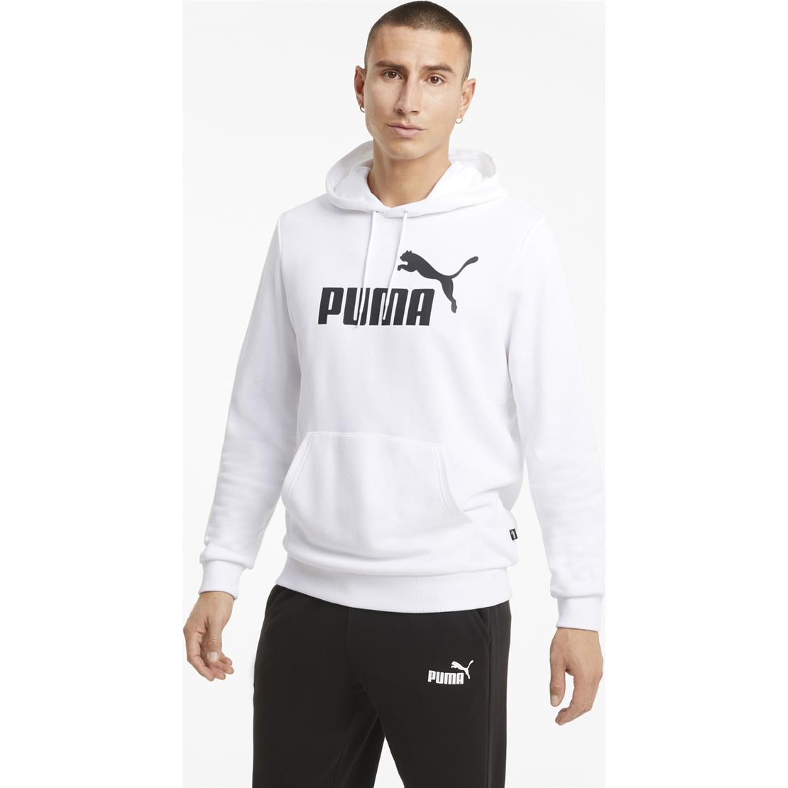 PUMA ESS Big Logo Hoodie TR Puma White