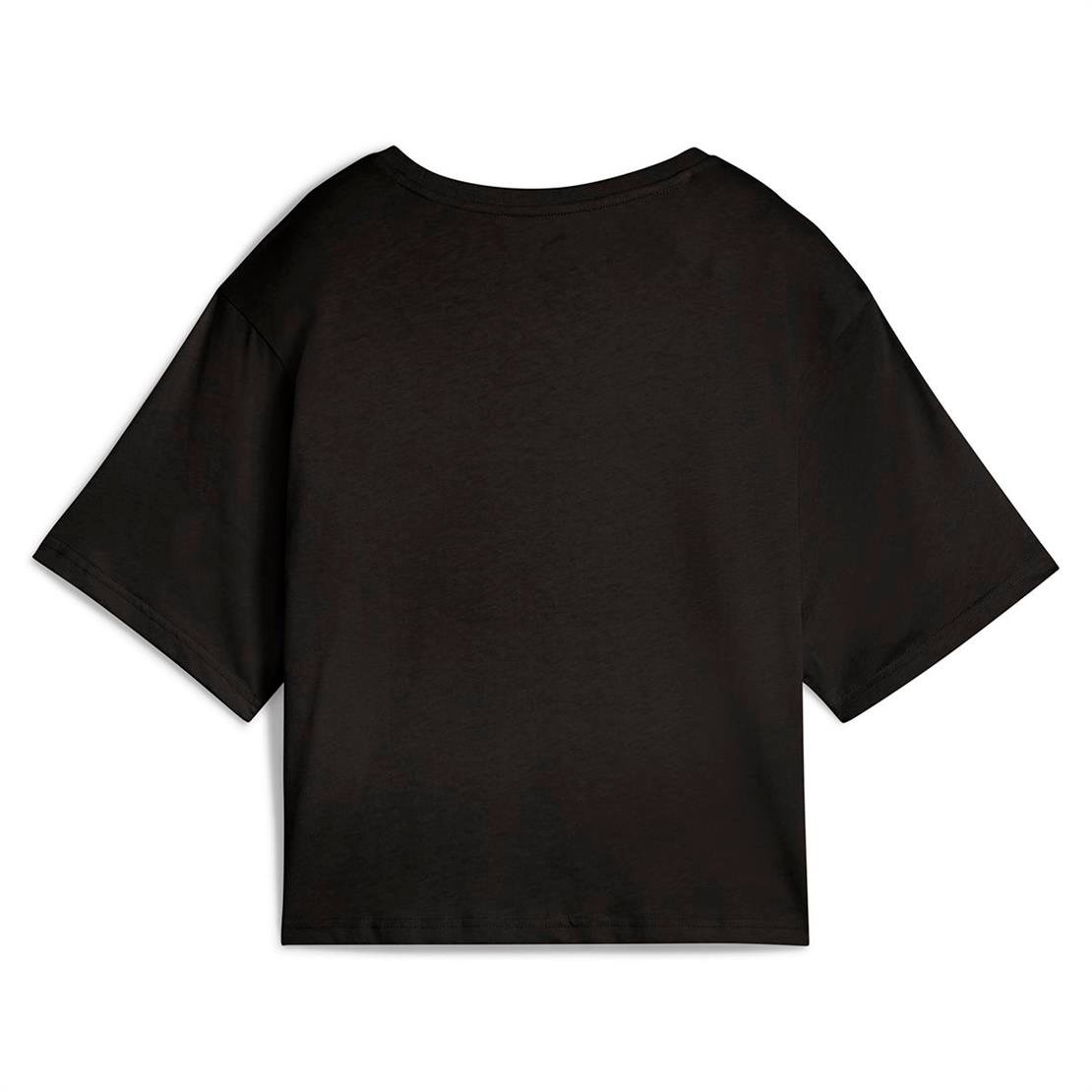 PUMA ESS Cropped No. 1 Logo Tee Tişört Modeli KADIN