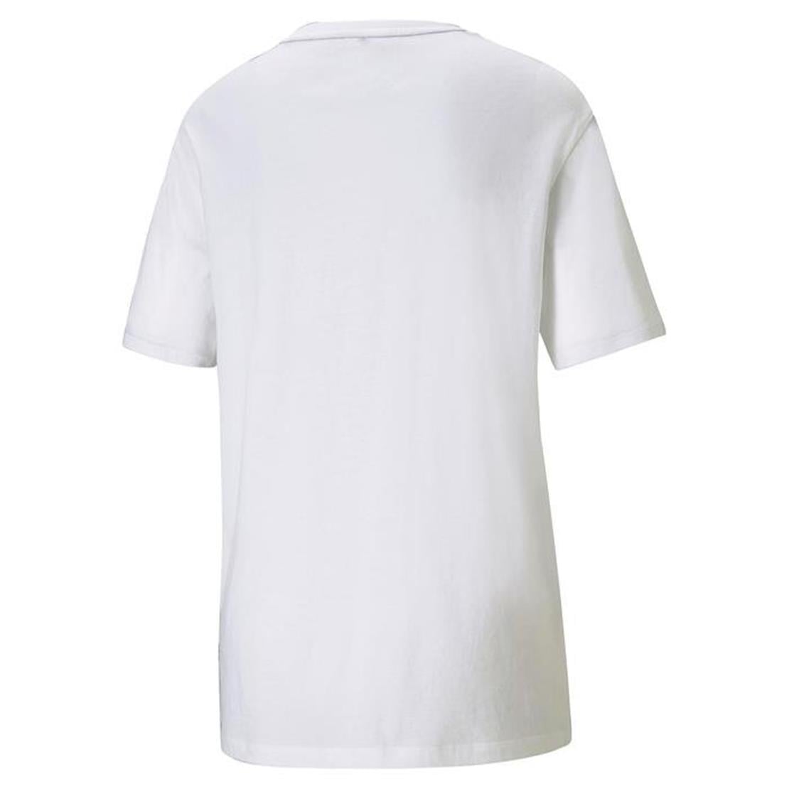 PUMA ESS Logo Boyfriend Tee Puma White Modeli Tişört