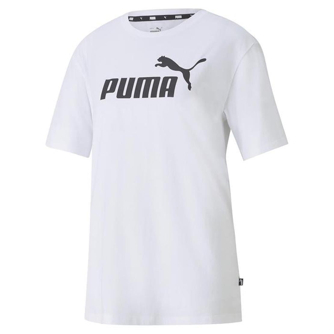 PUMA ESS Logo Boyfriend Tee Puma White Modeli Tişört