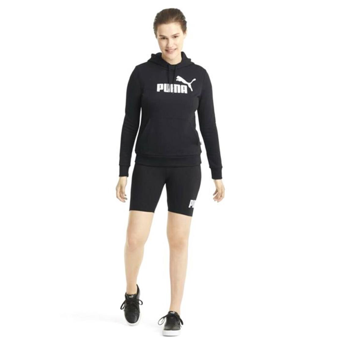 PUMA ESS Logo Hoodie TR Puma Black