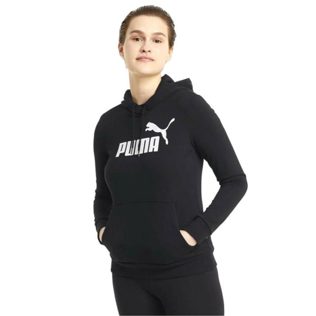 PUMA ESS Logo Hoodie TR Puma Black