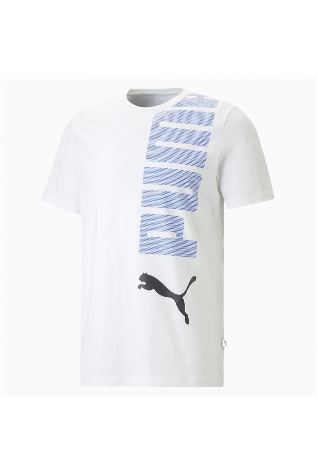 PUMA ESS+ LOGO LAB Tee PUMA White
