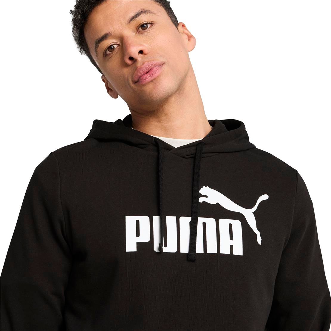 PUMA ESS No. 1 Logo Hoodie Sweatshirt Modeli ERKEK