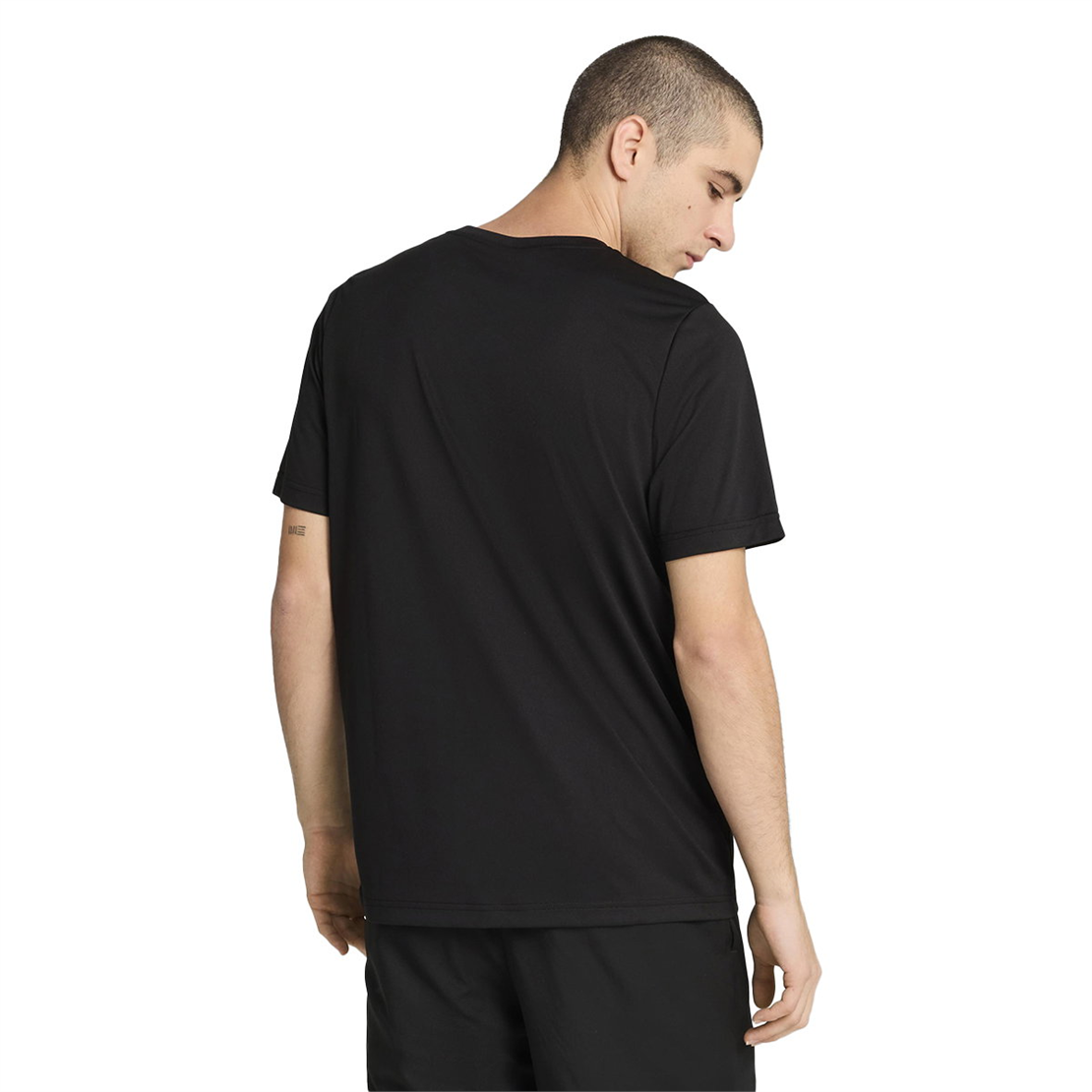 PUMA ESS Small Logo Poly Tee Tişört Modeli ERKEK