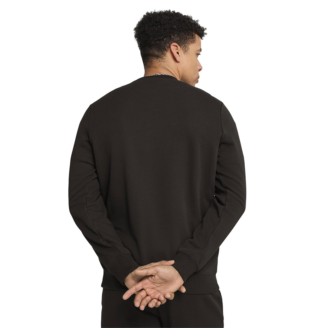 PUMA ESS Small No. 1 Logo Crew Sweatshirt Modeli ERKEK