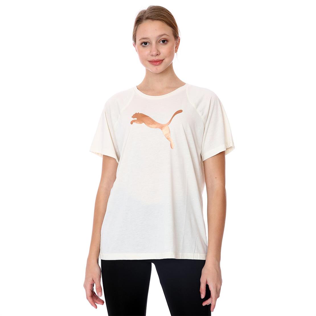PUMA Evostripe Tee Ivory Glow