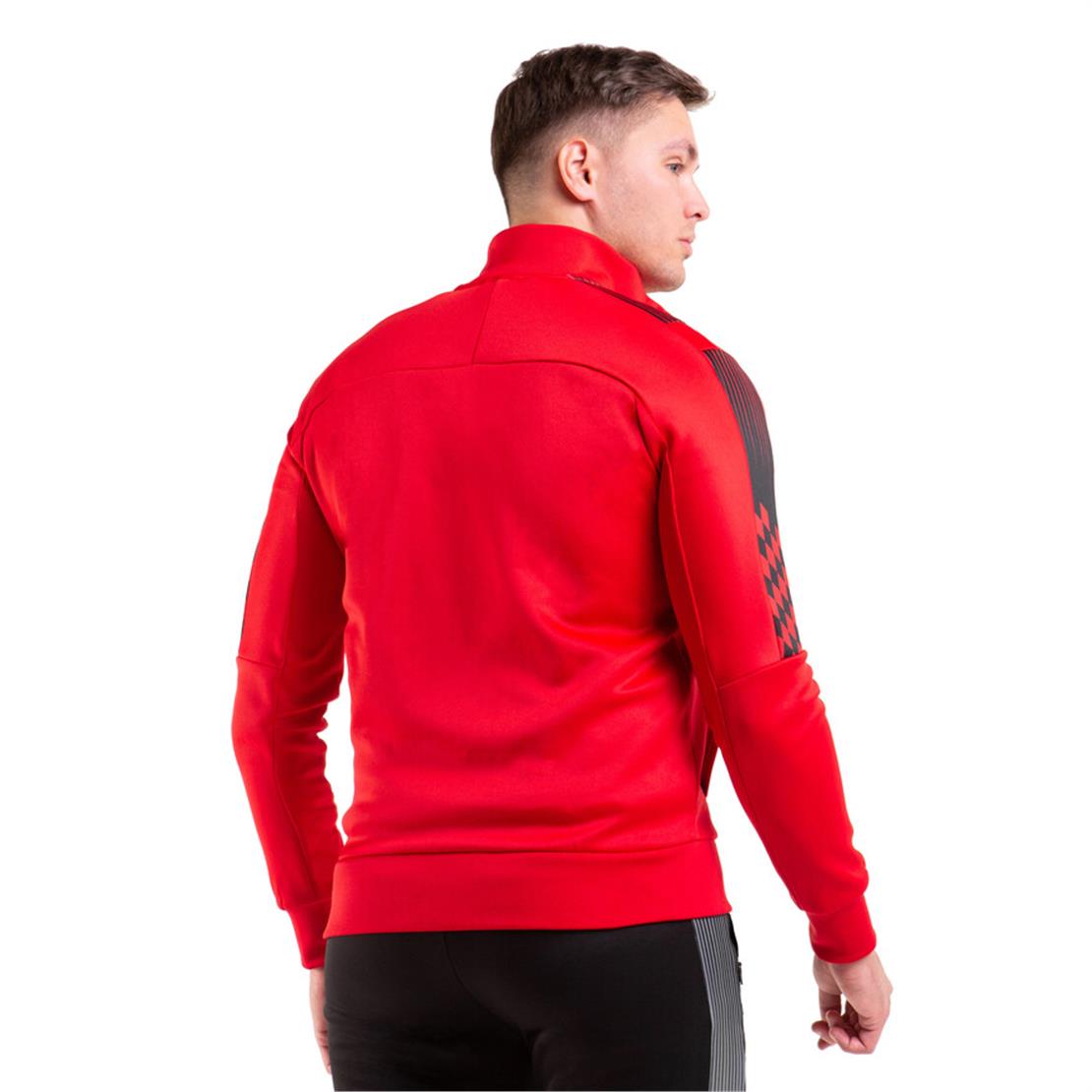 PUMA Ferrari Race T7 Track Jacket Rosso Corsa