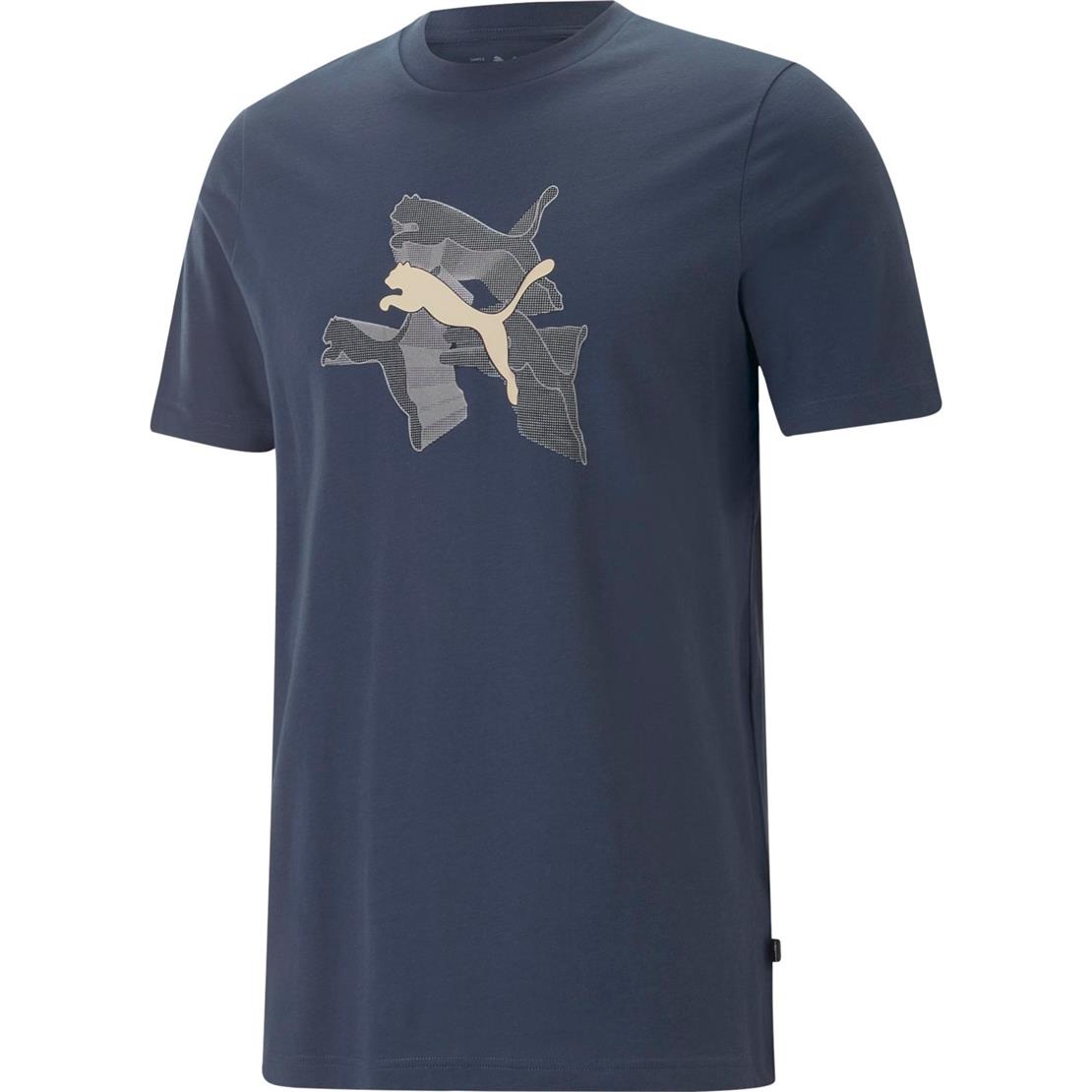 PUMA GRAPHICS Reflective Tee Dark Night