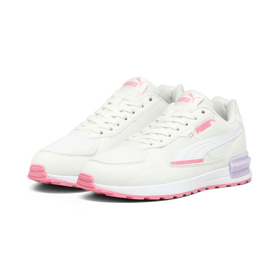 PUMA Graviton Jr Warm White-PUMA White-Strawb Modeli Günlük Spor