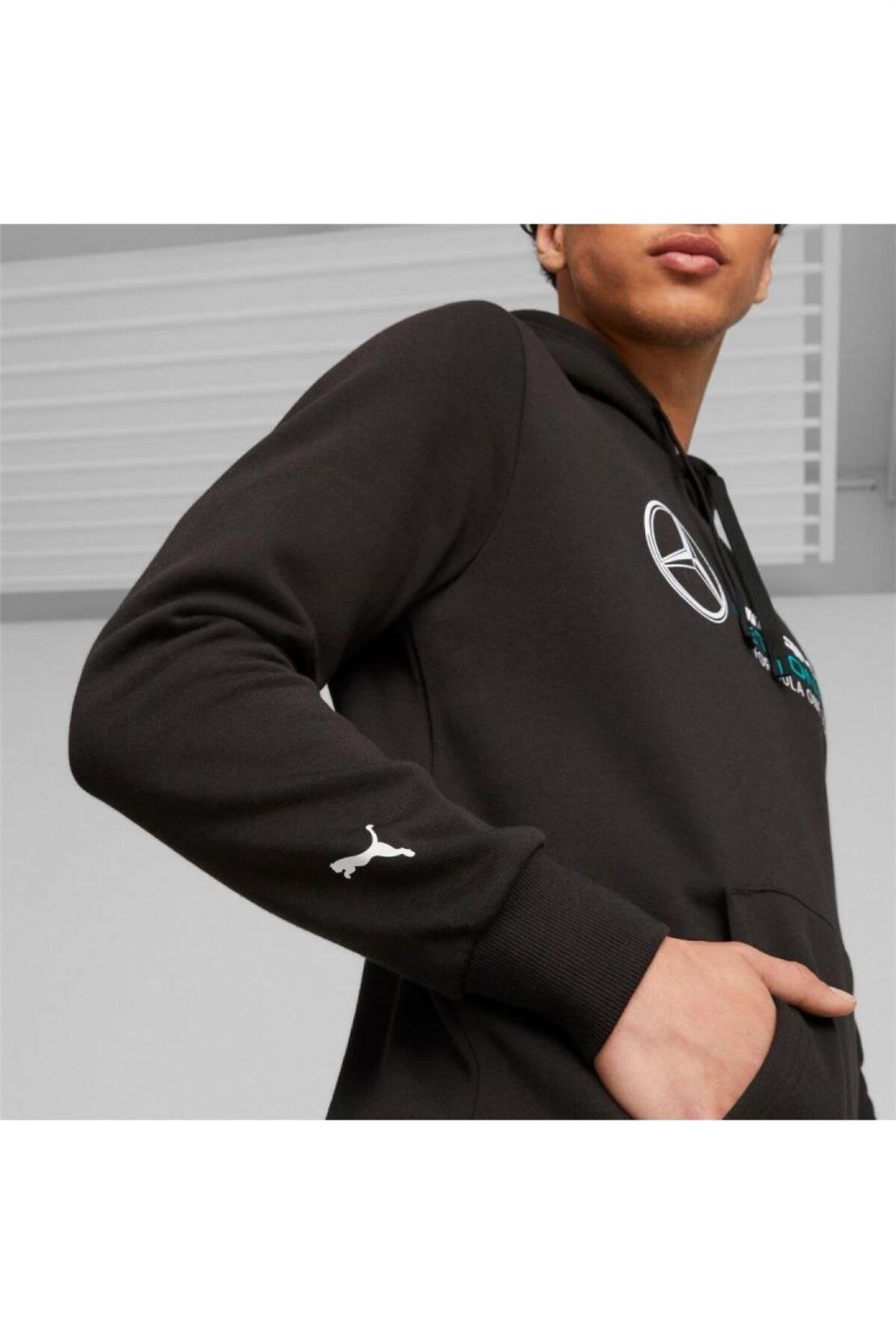 PUMA MAPF1 ESS Fleece Hoodie PUMA Black
