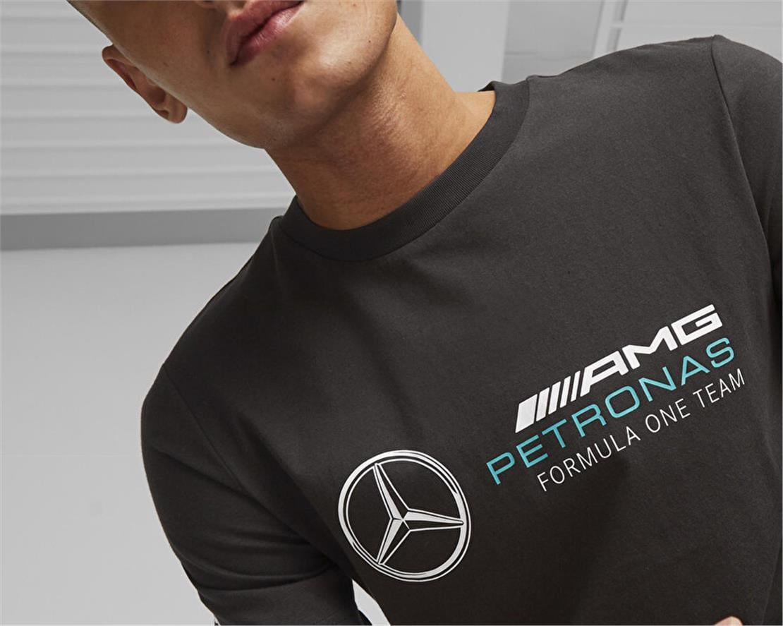 PUMA MAPF1 ESS Logo Tee PUMA Black