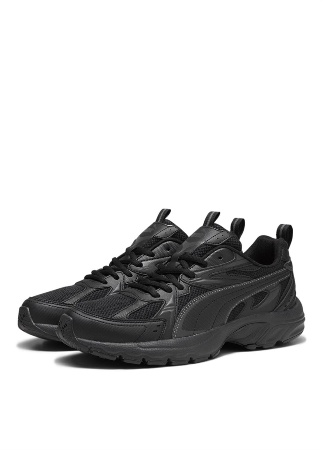 PUMA Milenio Tech-PUMA Black-Shadow Gray Günlük Spor Modeli Günlük Spor