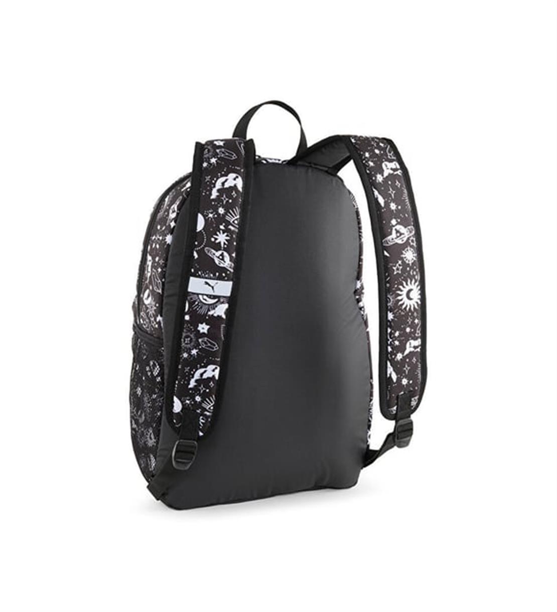 PUMA PUMA Phase AOP Backpack-PUMA Black-Cosmo Print AOP Çanta Cüzdan Modeli Çanta Cüzdan