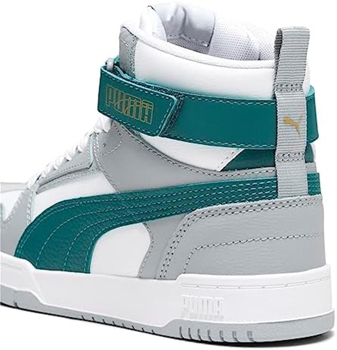 PUMA RBD Game Jr PUMA White-Malachite-Cool Mi
