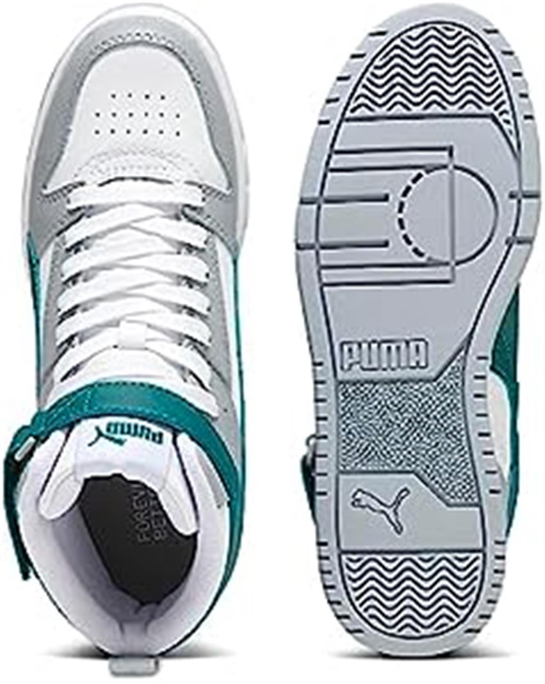 PUMA RBD Game Jr PUMA White-Malachite-Cool Mi