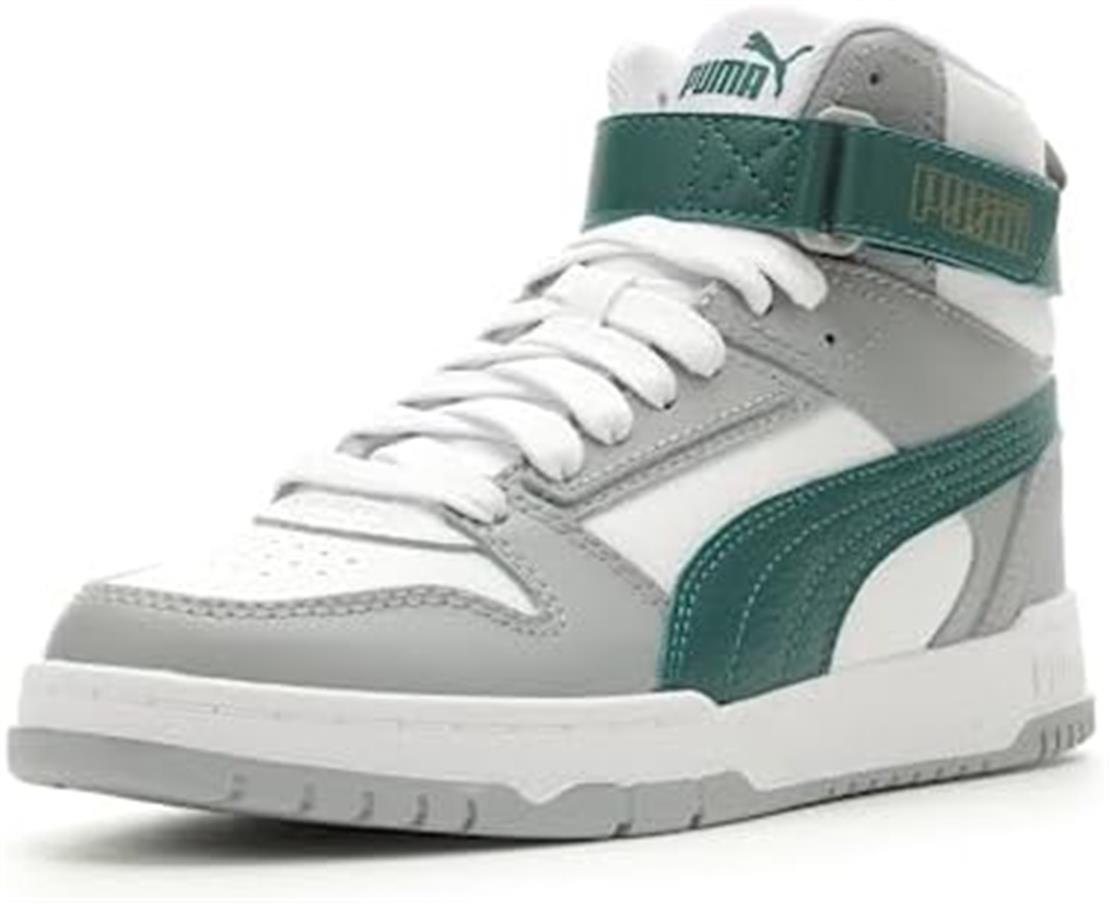 PUMA RBD Game Jr PUMA White-Malachite-Cool Mi