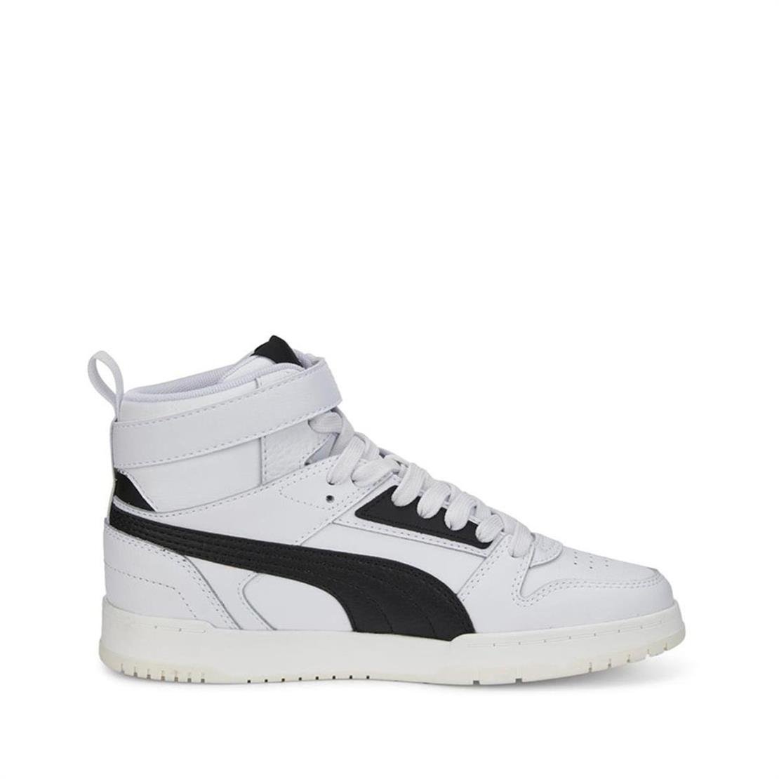PUMA RBD Game Jr-Puma White-Puma Black-Gold Günlük Spor Modeli Günlük Spor