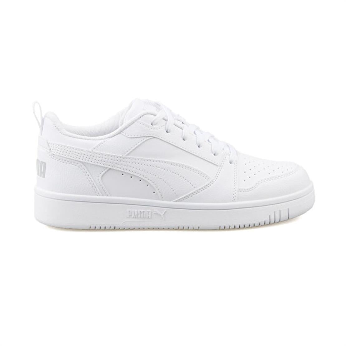 PUMA Rebound v6 Low-PUMA White-Cool Light Gray Günlük Spor Modeli Günlük Spor