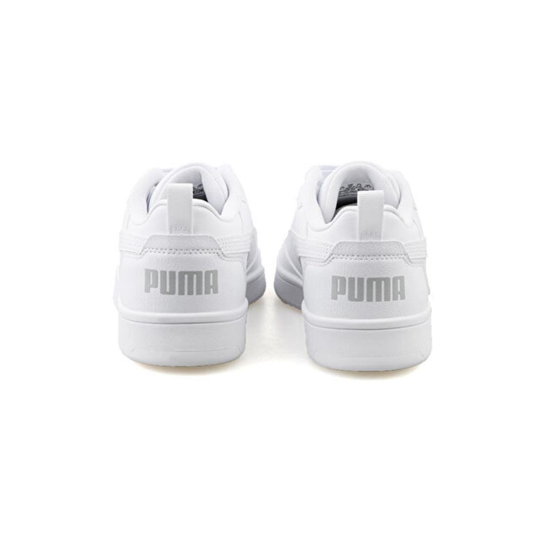 PUMA Rebound v6 Low-PUMA White-Cool Light Gray Günlük Spor Modeli Günlük Spor
