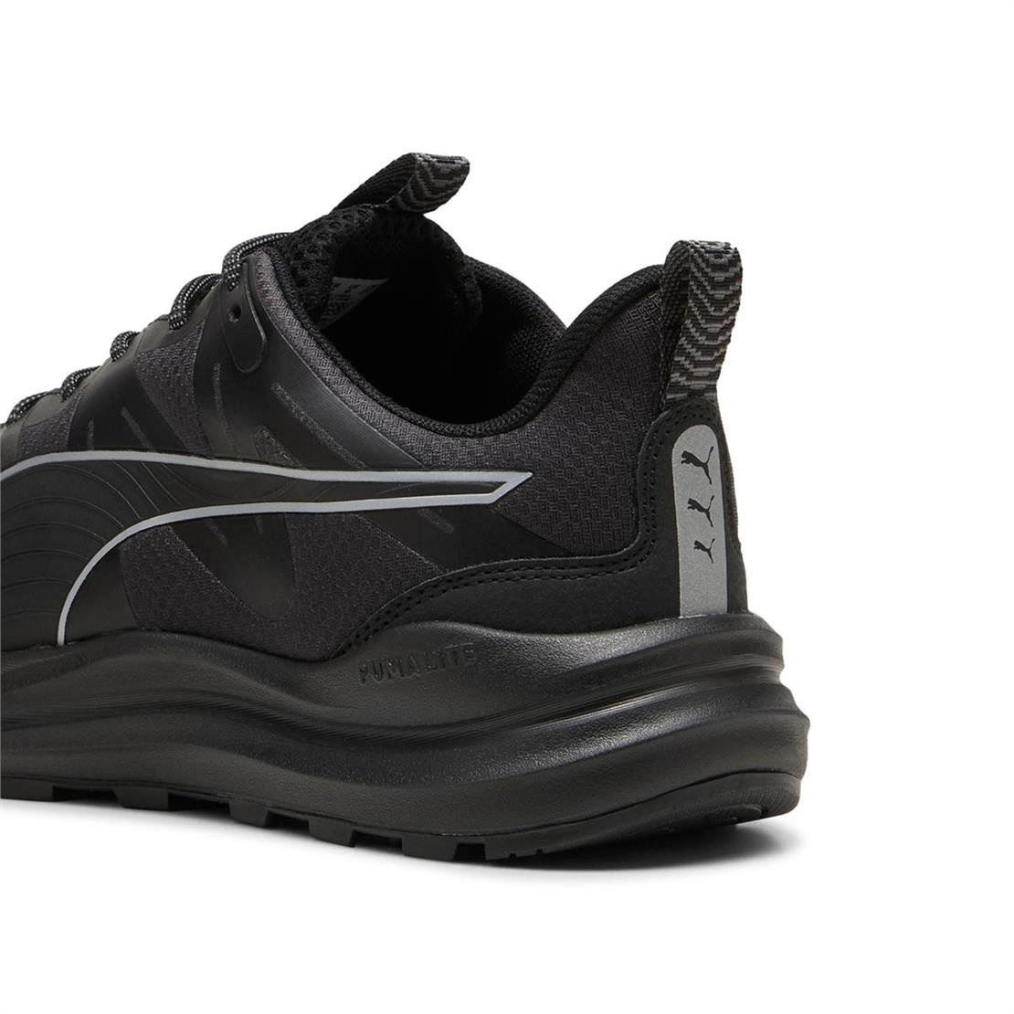 PUMA Reflect Lite Trail PTX-PUMA Black-PUMA Silver-Cool Dark Gray Koşu Ayakkabısı Modeli 