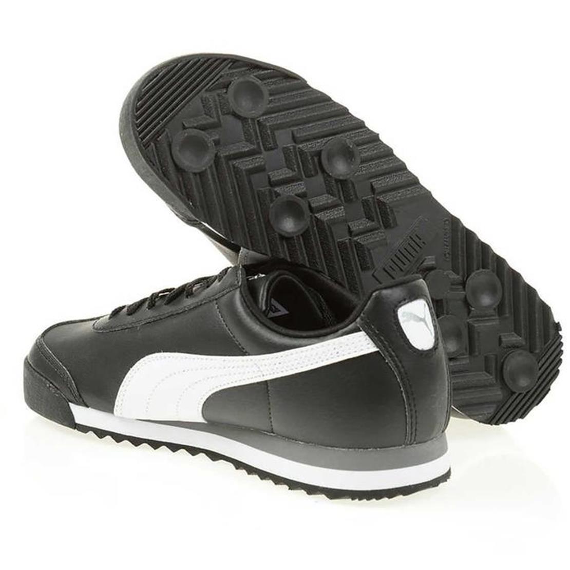 PUMA Roma Basic Jr black-white-puma silver
