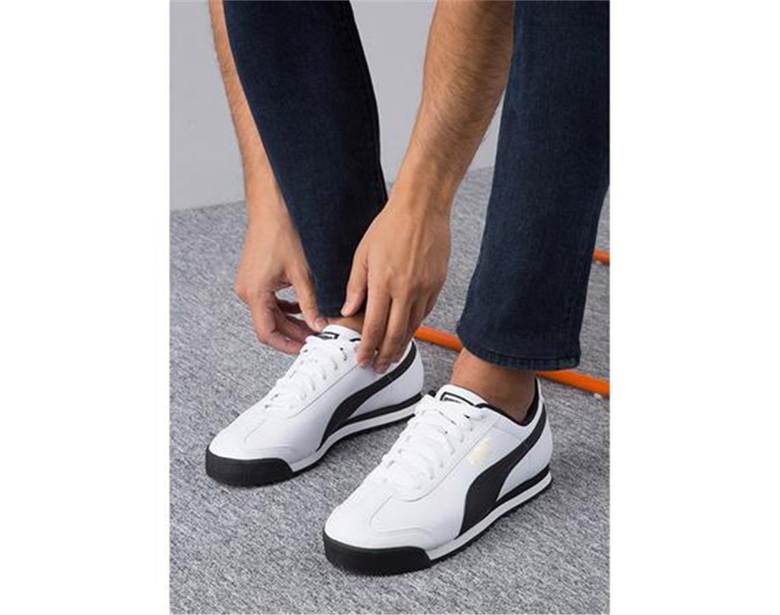 PUMA Roma Basic white-black