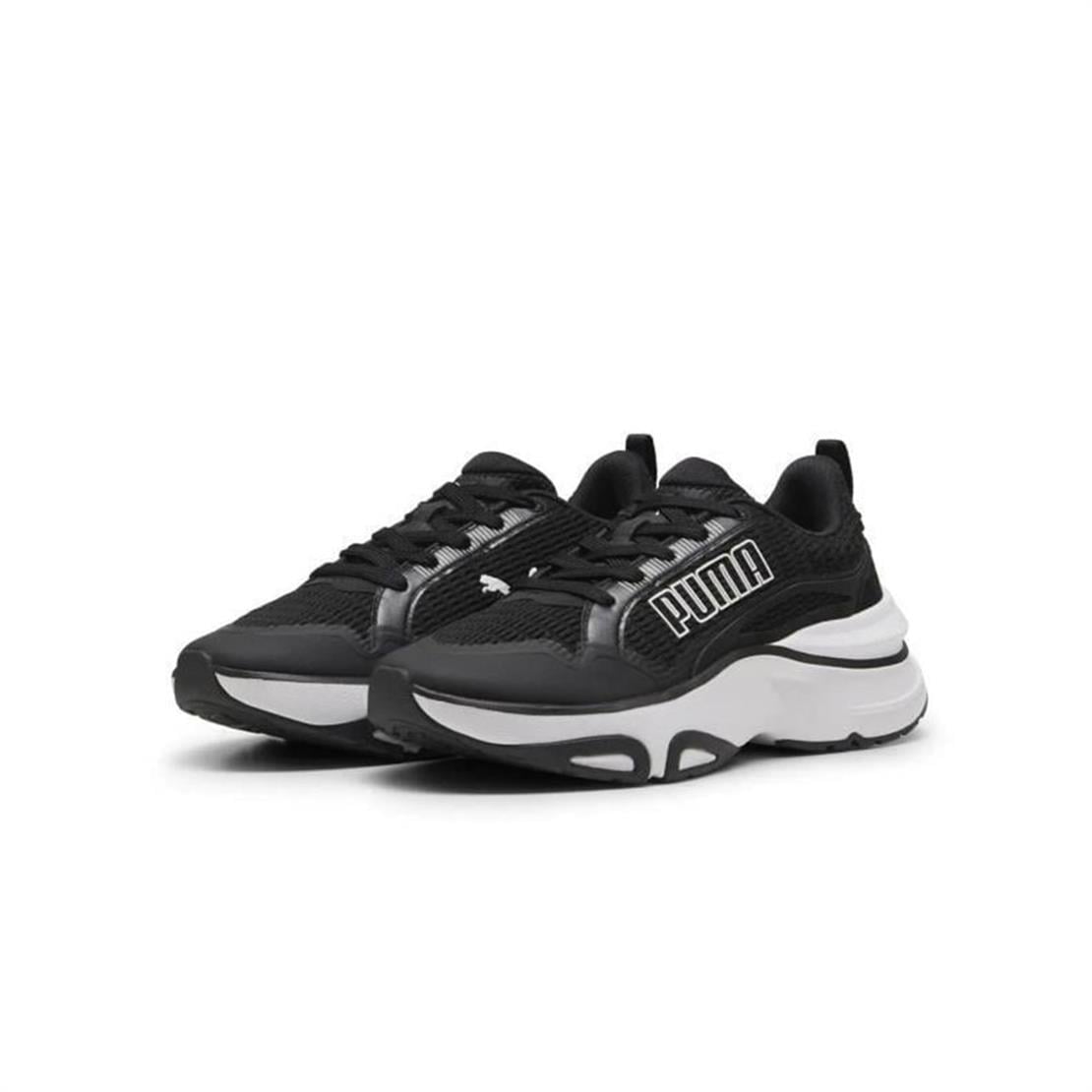 PUMA Softride Divine Wn s-PUMA Black-PUMA White Koşu Ayakkabısı Modeli 