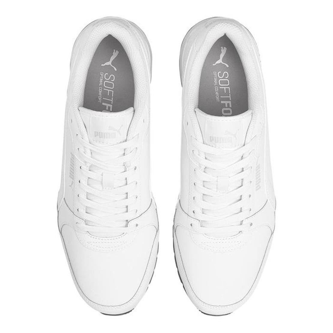 PUMA ST Runner v3 L-Puma White-Puma White-Gum Günlük Spor Modeli Günlük Spor