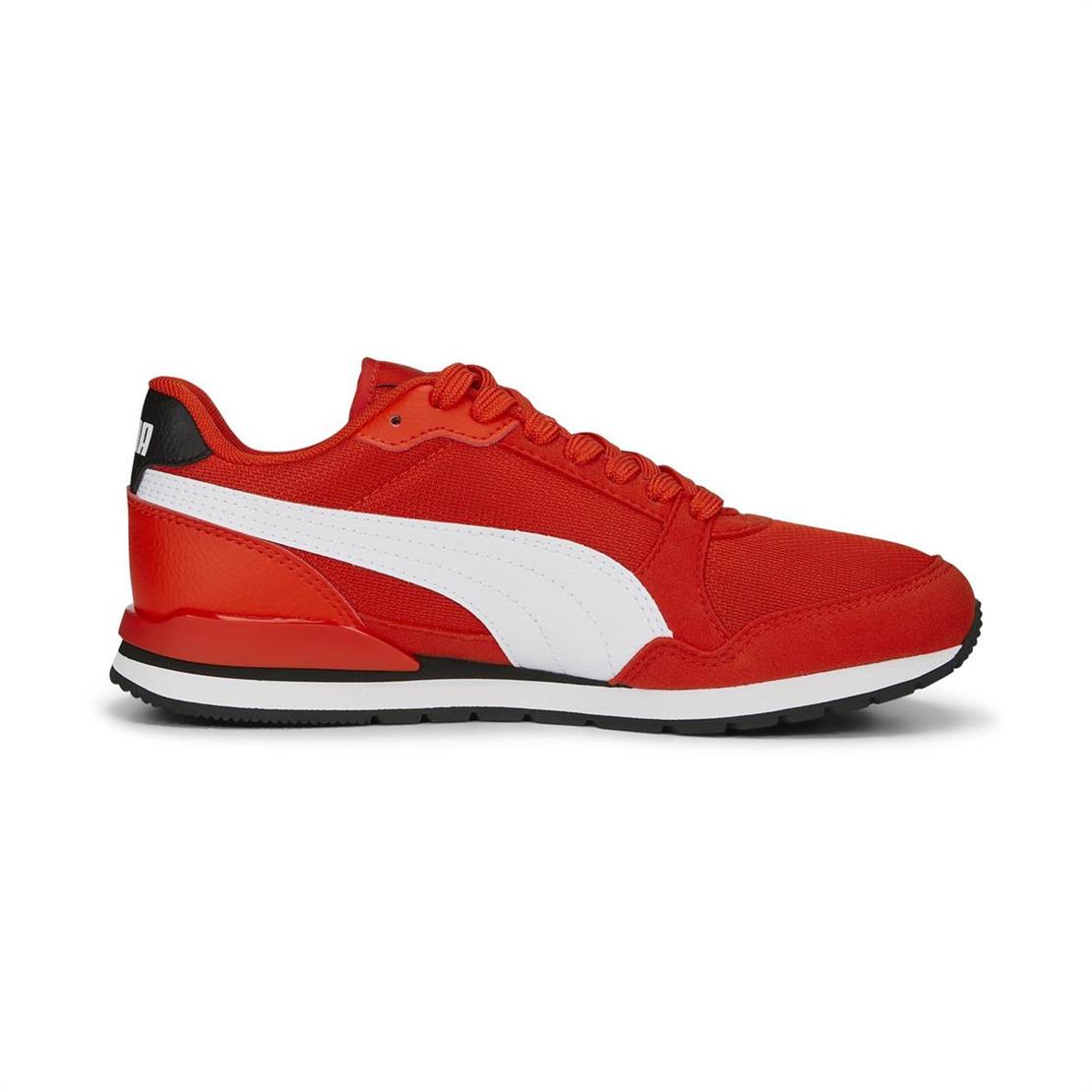 PUMA ST Runner v3 Mesh Jr Warm Earth-PUMA Whi