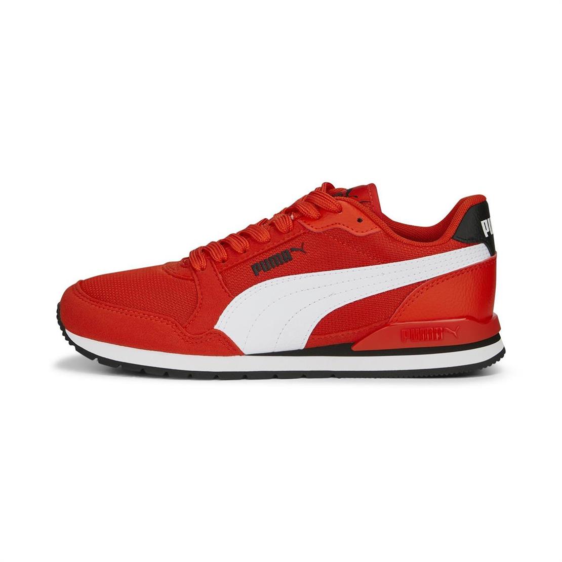 PUMA ST Runner v3 Mesh Jr Warm Earth-PUMA Whi
