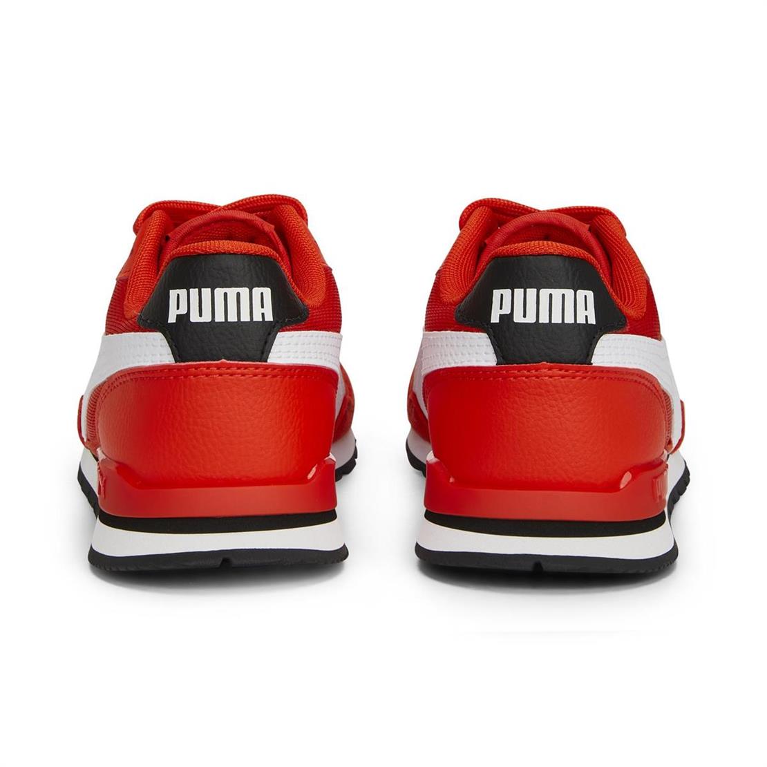 PUMA ST Runner v3 Mesh Jr Warm Earth-PUMA Whi