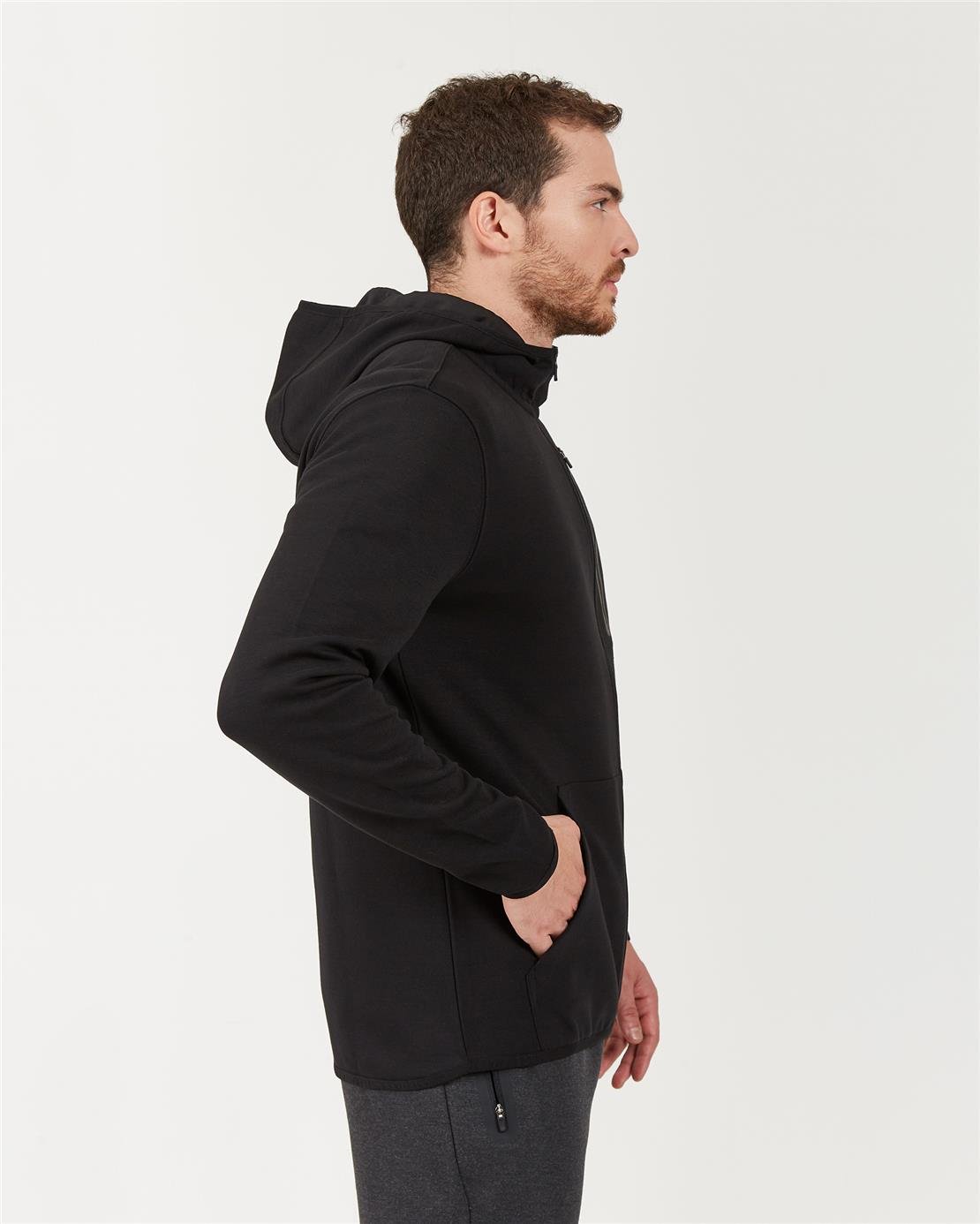 SKECHERS 2X I-Lock M Printed Zip Detailed FZ  Hoodie