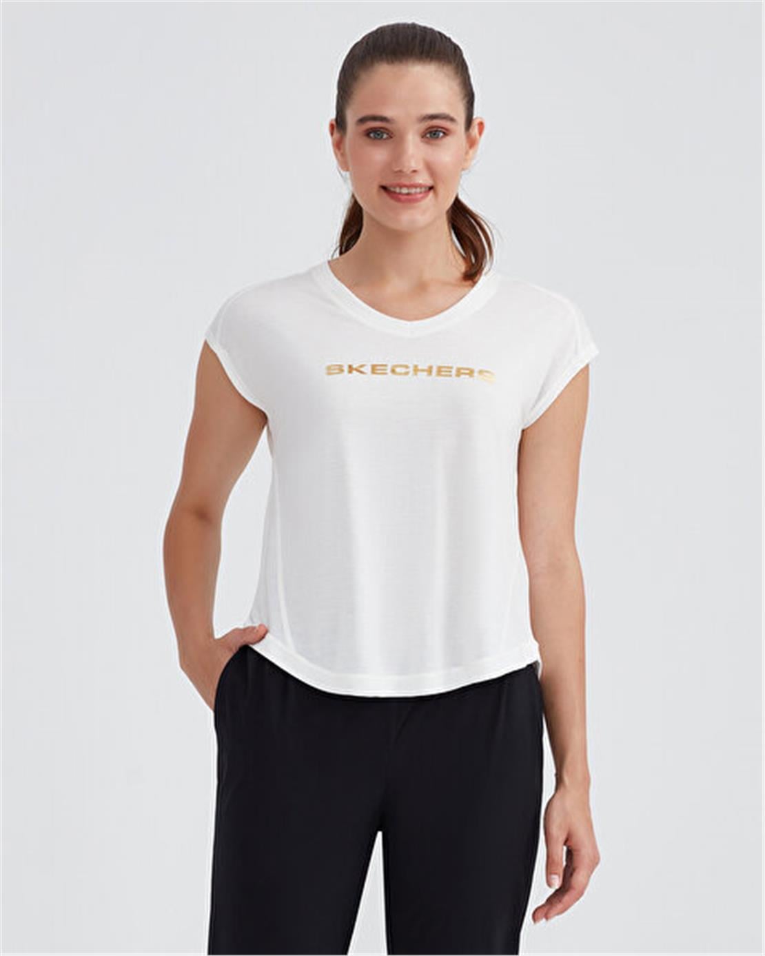 SKECHERS Graphic Tee W Crew Neck T-Shirt