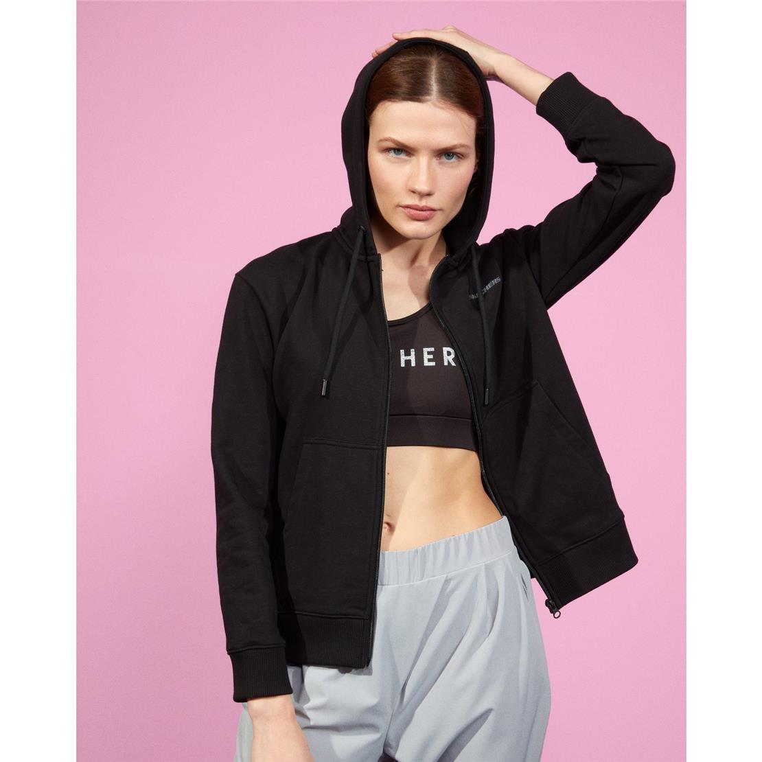 SKECHERS LW Fleece W Full Zip Sweatshirt