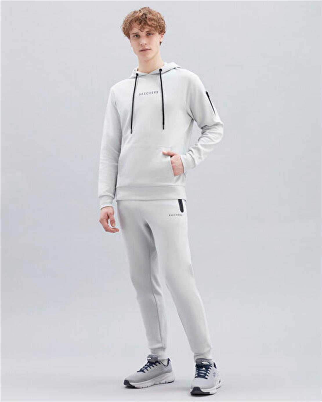 SKECHERS M 2XI-Lock Arm Zipped Hoodie