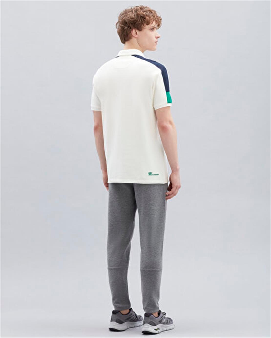 SKECHERS M Colorblock Polo T-Shirt