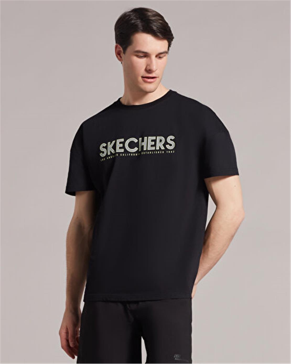 SKECHERS M Graphic Tee Big Logo T-Shirt
