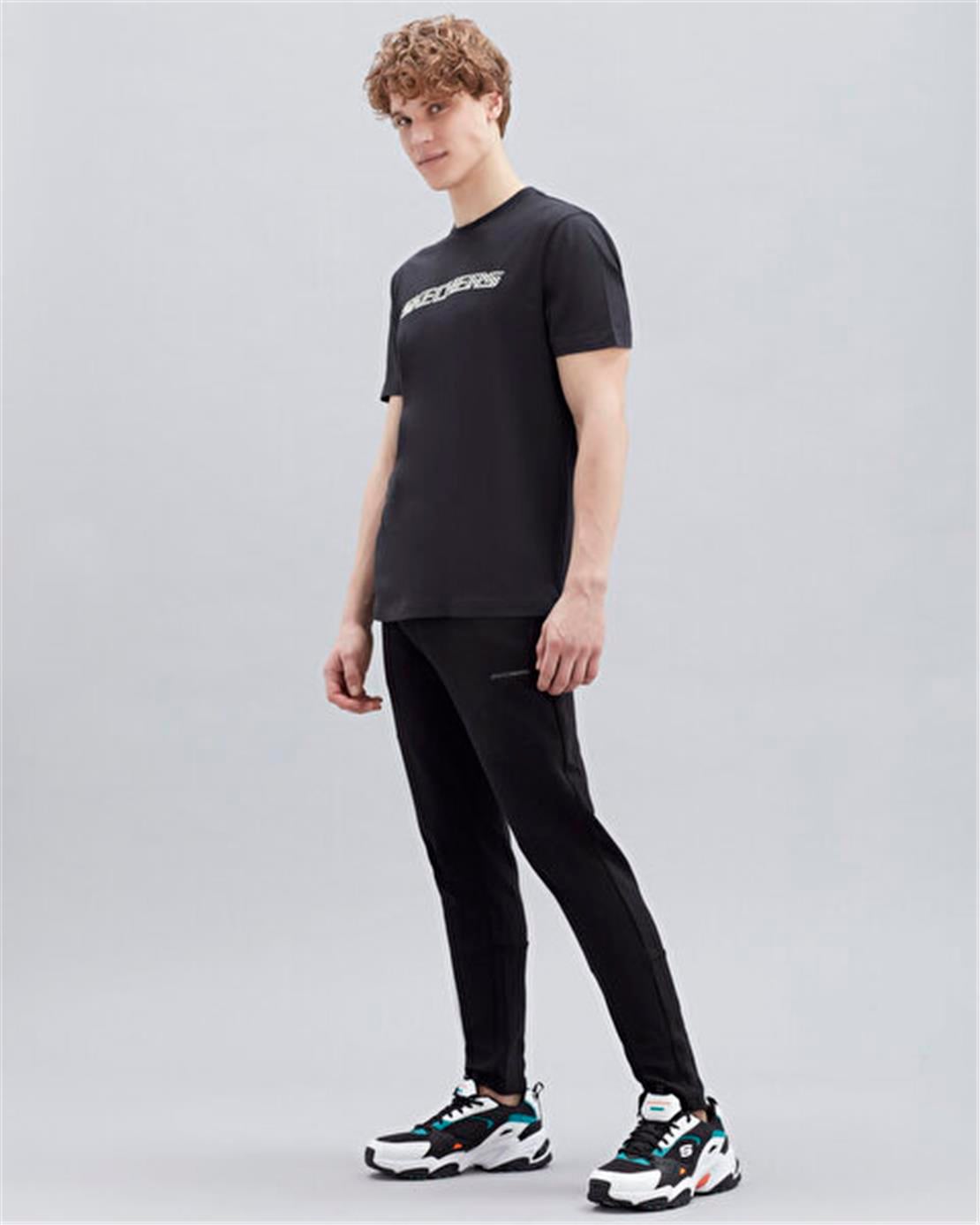 SKECHERS M Graphic Tee Big Logo T-Shirt