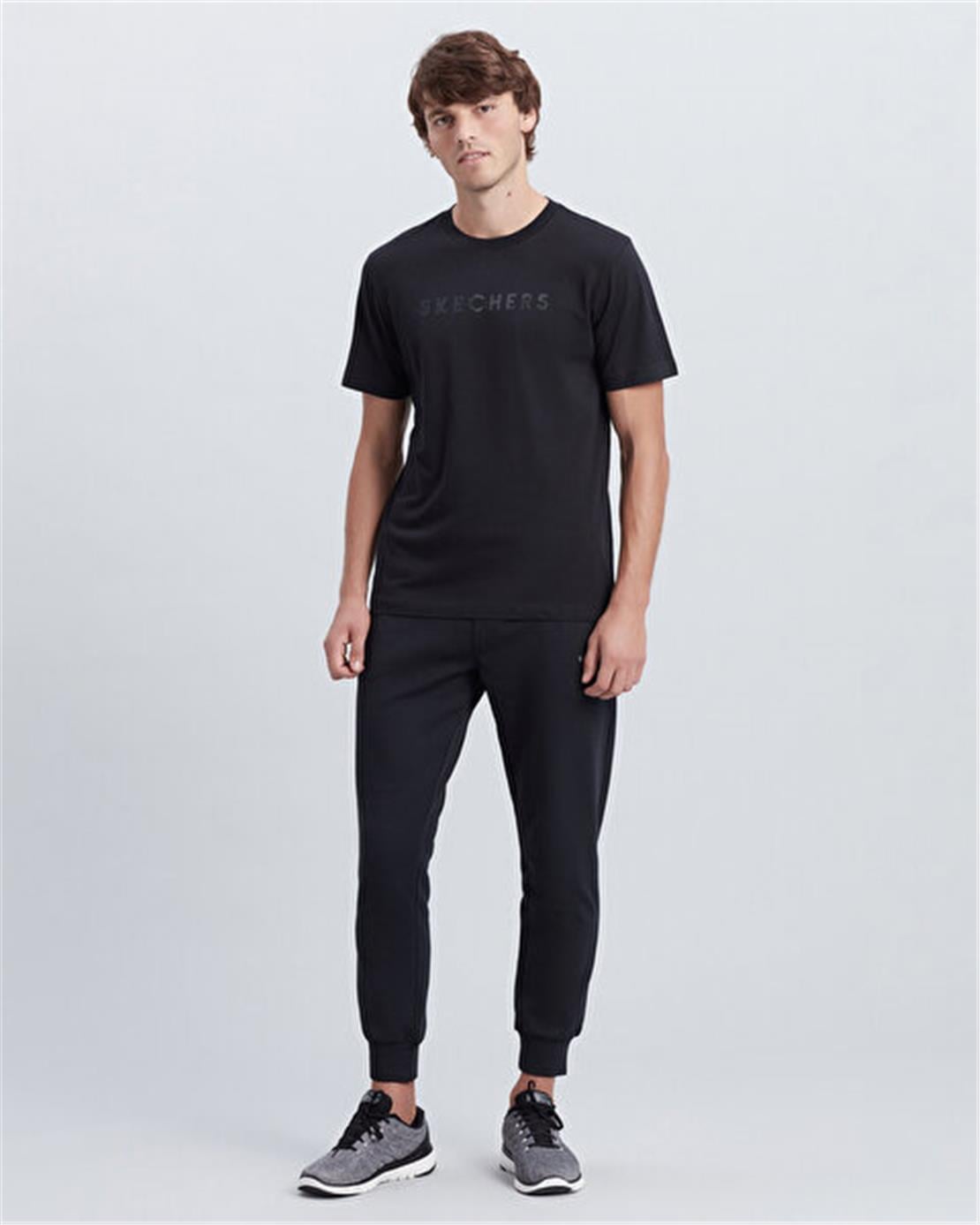 SKECHERS M Graphic Tee Camo Big Logo T-Shirt