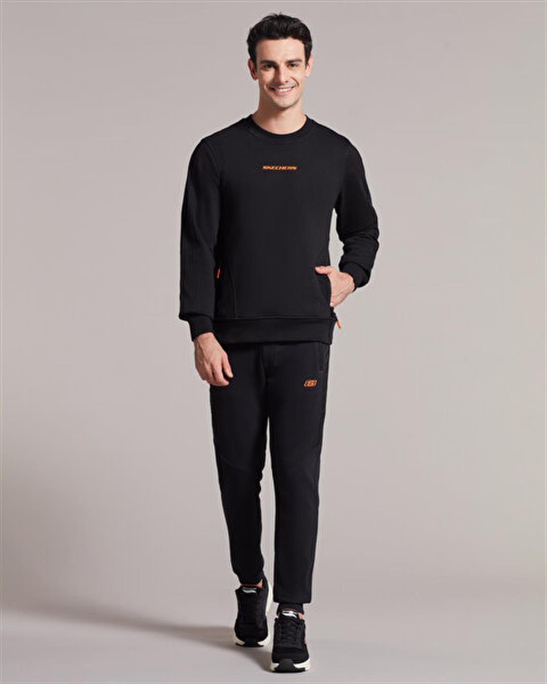 SKECHERS M LW Fleece Pop Up Detailed Jogger Sweatpant