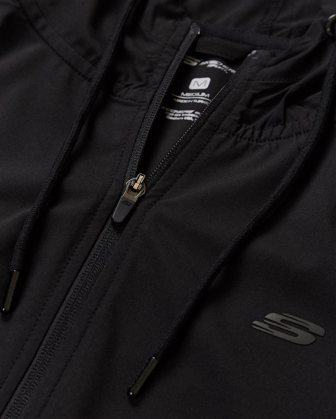 SKECHERS M Micro Collection Mesh Detail Full Zip Jacket