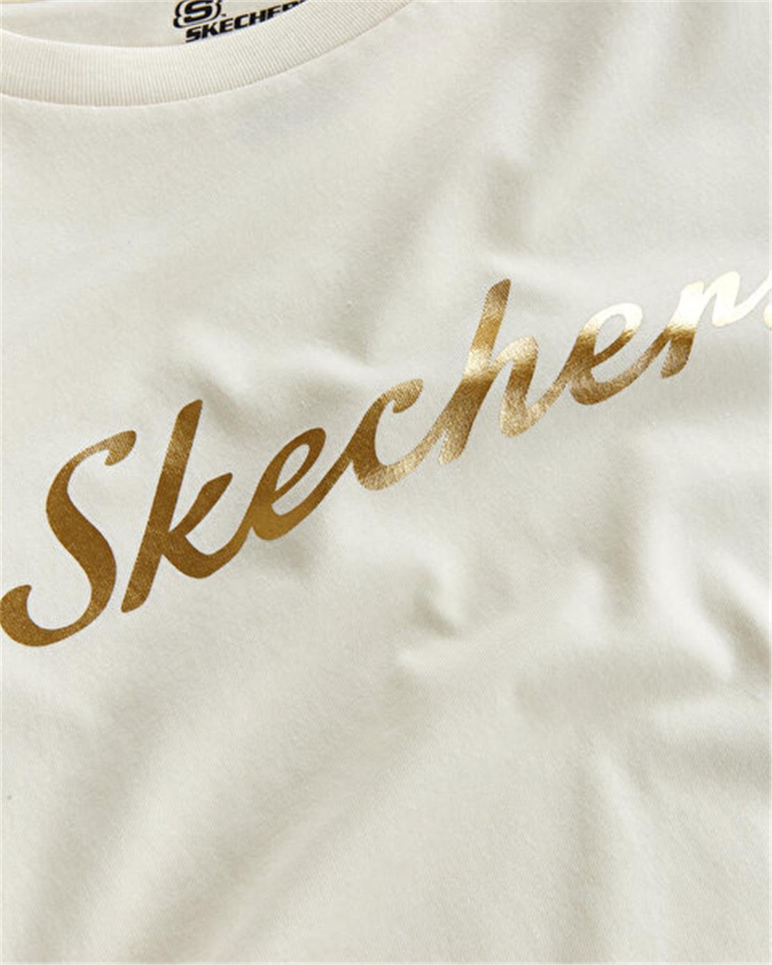 SKECHERS W Graphic Tee Shiny Logo T-Shirt
