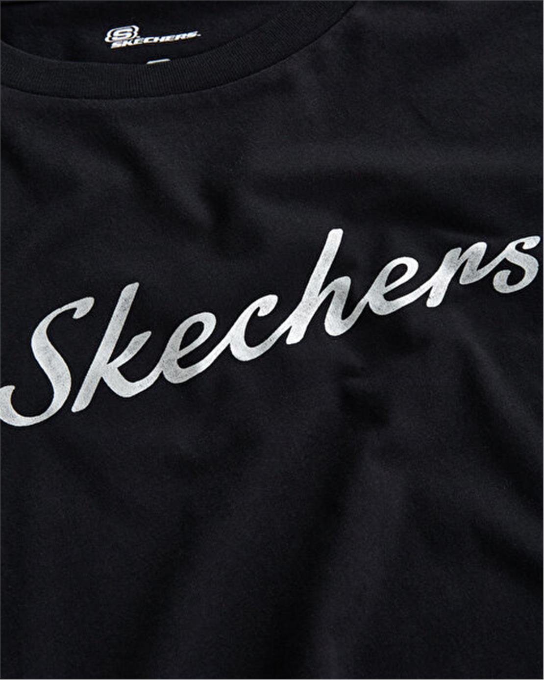 SKECHERS W Graphic Tee Shiny Logo T-Shirt