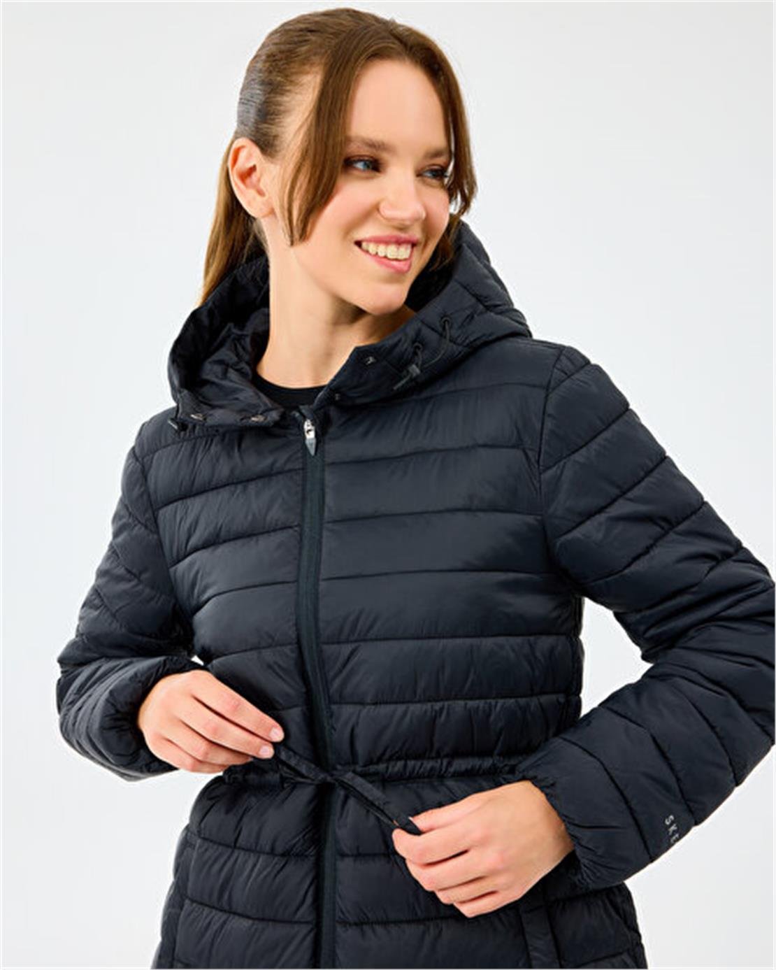 SKECHERS W Light Weight Quilted Jacket Ceket Mont Modeli KADIN