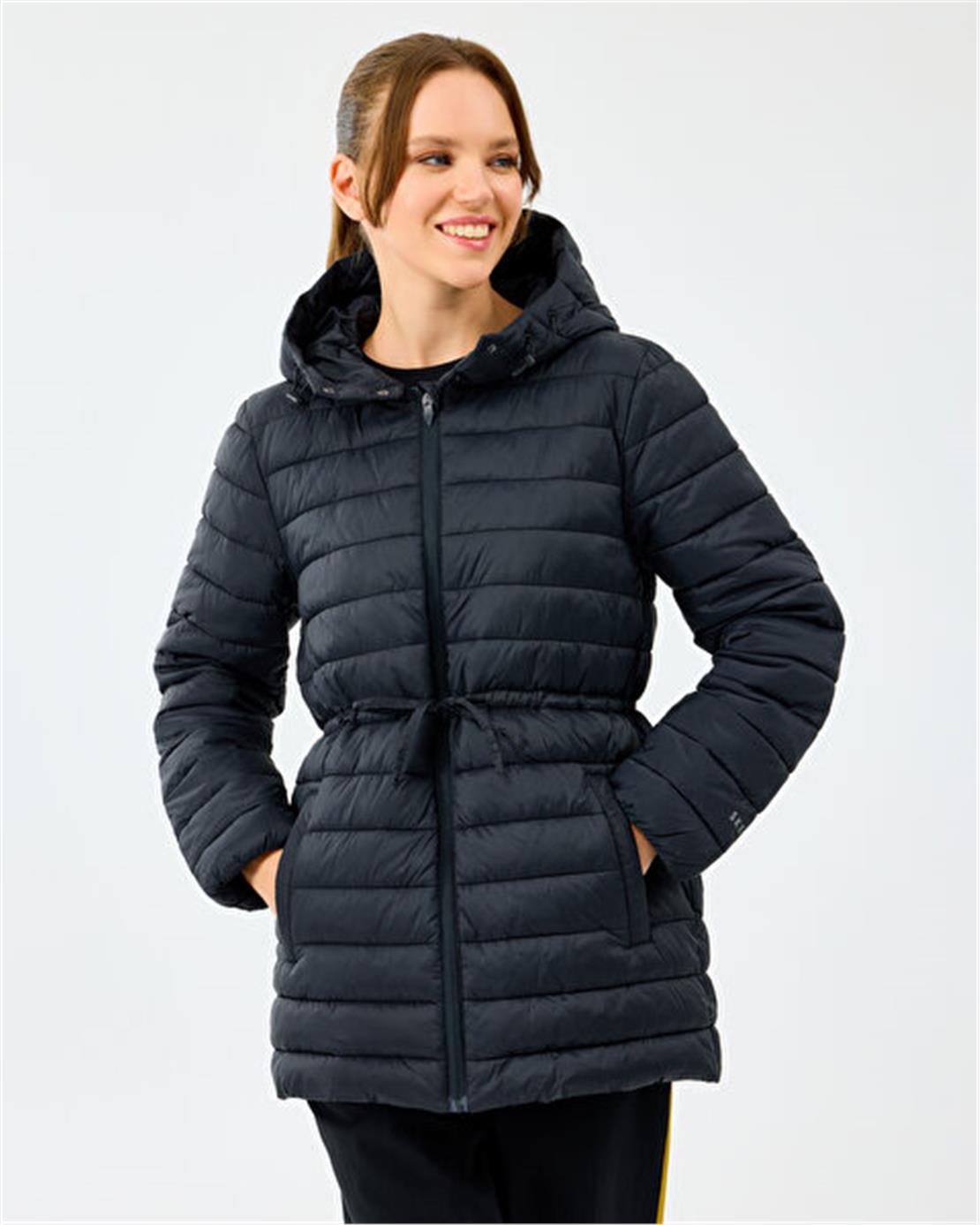 SKECHERS W Light Weight Quilted Jacket Ceket Mont Modeli KADIN
